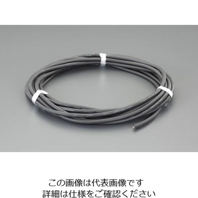 エスコ（esco） 2 mm2x20m/3芯 ビニールキャブタイヤケーブル 1本