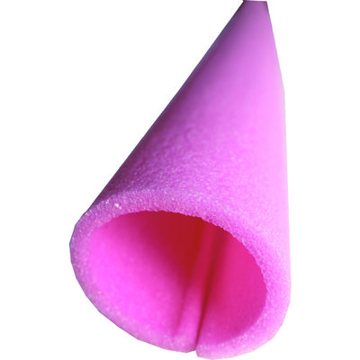 日大工業 ワニ印 柱養生材 まんまるガード S ピンク 長さ1.7m 40本入り 000091 1箱(40本) 114-1300（直送品）