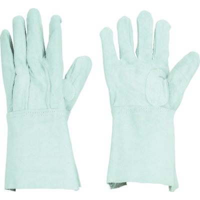 東和コーポレーション トワロン まとめ買い 牛床革手袋 108ーA半長 (10双入) 108A-L 1袋(10双) 857-0583（直送品）