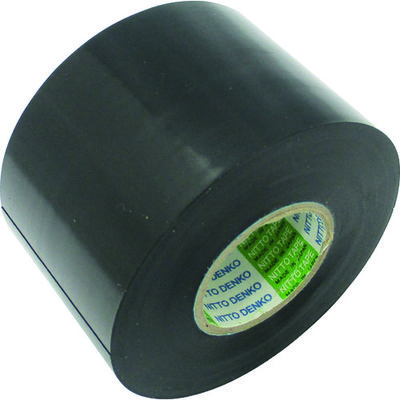 日東電工 日東 ビニールテープNo.21S 0.2mm×75mm×20m 黒 2巻入り 21-75BK 1パック(2巻) 114-1274（直送品）