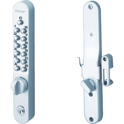 長沢製作所 長沢 面付引戸鎌錠鍵付“キーレックス”AS 22805M-AS 1組(1セット) 114-1354（直送品）