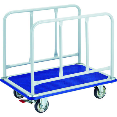 トラスコ中山 TRUSCO プレス製運搬車 台車 ドンキーカート サイドハンドル915×615 ストッパー付 310NS 1台（直送品）