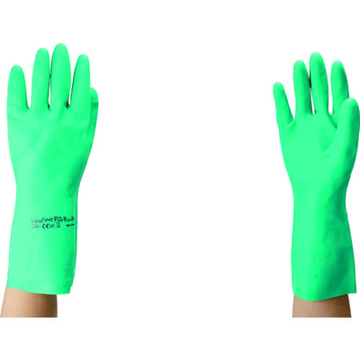 アンセル 耐油・耐薬品ニトリル手袋 アルファテック ソルベックス 中厚手 37ー175 Mサイズ 37-175-8 1双（直送品）