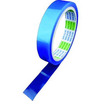 日東電工 日東 耐熱性めっきマスキング用ポリエステル粘着テープ No.336 1MIL×19mm×33m 青 336-19B 1巻（直送品）