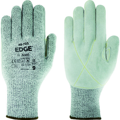 アンセル・ヘルスケア・ジャパン Ansell 作業用手袋 エッジ 48ー703 Lサイズ 48-703-9 1双 114-6542（直送品）