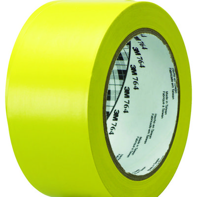 スリーエム ジャパン 3M ラインテープ 764 黄 50.8mm×32.9m YEL 50X32 1巻 116-2413（直送品）