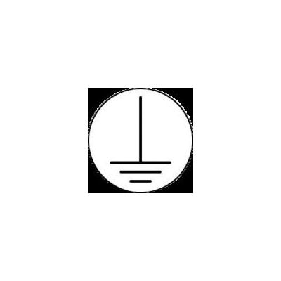 アイマーク IM アースラベルφ16 AAG-5 1組(10枚) 102-9899（直送品）