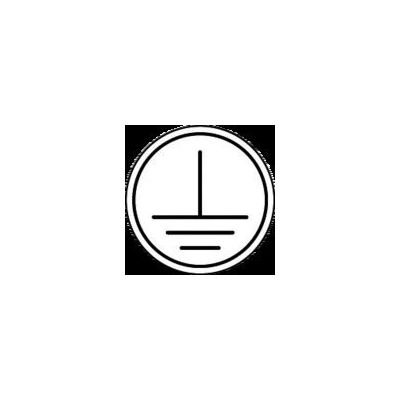 アイマーク IM アースラベルφ16 AAG-3 1組(10枚) 102-9897（直送品）