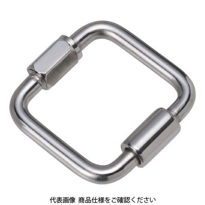 水本機械製作所 水本 ステンレス スクエアーキャッチ 線径10mm 長さ65mm B-2597 1個 111-2403（直送品）