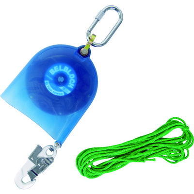 藤井電工 TSUYORON ベルト巻取式 ベルブロック 5.7m BB-60-SN-RC-BX 1セット 102-8461（直送品）