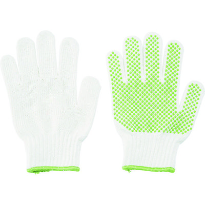 トラスコ中山 TRUSCO リサイクルすべり止め手袋 小さめ DPM-PET75-W 1双 115-1337（直送品）