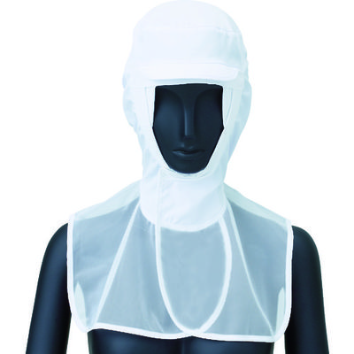 サーヴォ サンペックス フードケープ付 ホワイト L FCPU-1703-A9-L 1枚 121-9188（直送品）