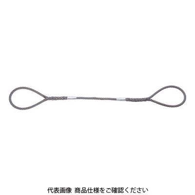 トラスコ中山 TRUSCO Wスリング ソフトタイプ ケーブルレイド 28mmX4.0m GRS-28S4 1本 115-1021（直送品）