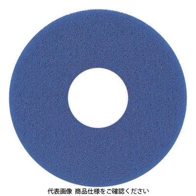 アマノ 自動床面洗浄機EG用パッド青 20インチ HFV202300 1セット(5枚) 114-2080（直送品）