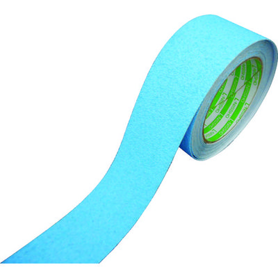 日東電工 日東エルマテ 素足用ノンスリップテープ 50mm×5m ブルー LSS-50B 1巻 114-5962（直送品）