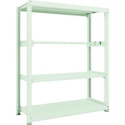 TRUSCO スチールラック M3型中量棚 W1500XD571XH1800 パイプ1段 単体 M3-6563P1 1台(1個)（直送品）