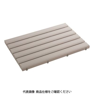 テラモト 抗菌安全スノコ(完成品)600×900mm 灰 MR-093-341-6 1枚 114-1348（直送品）