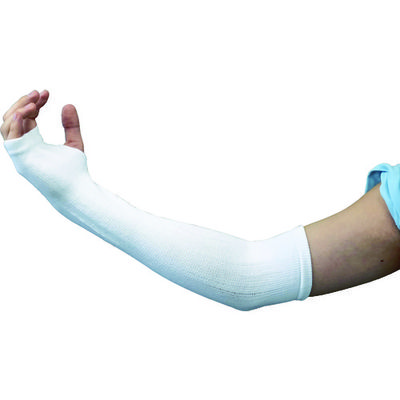 三重化学工業 ミエローブ 女性用アームカバー エアリー ホワイト NO.TK15-WH 1双 114-9462（直送品）