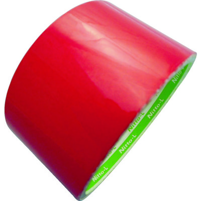 日東電工 日東エルマテ 粗面反射テープ 50mmx10m レッド SHT-50R 1巻 114-5944（直送品）