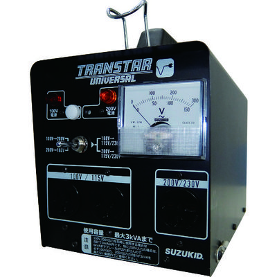 スター電器製造 SUZUKID トランスターユニバーサル STU-312 1台 116-6400（直送品）
