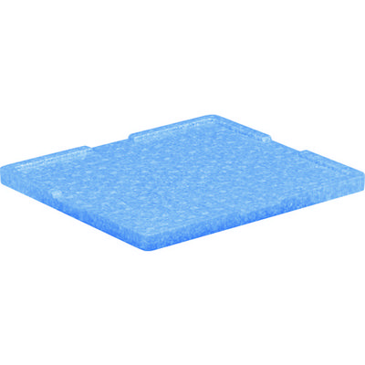 三甲 サンコー 発泡素材コンテナー 760337 EPボックス#7ー2用フタブルー SK-EP7-2F BL 1枚 115-5354（直送品）