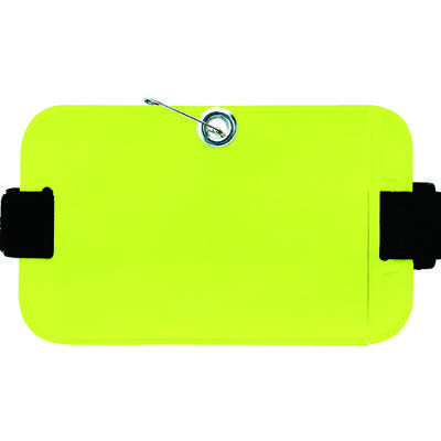 トラスコ中山 TRUSCO アームパス 名刺サイズ イエロー TAB-C-Y 1個 114-8442（直送品）