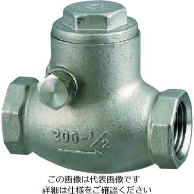 オンダ製作所 SVC2型(スイングチャッキバルブ) Rc1/2 SVC2-15 1個 116-2169（直送品）