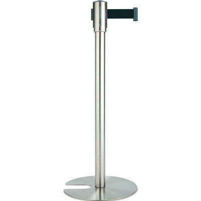 テラモト ベルトパーテーションLight ベルト黒 SU-661-300-7 1台 102-7344（直送品）