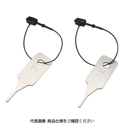 トラスコ中山 TRUSCO ステンレスバンド 取り外し可能タイプ用リリースキー STBRK 1個 116-4819（直送品）