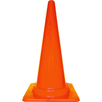 トラスコ中山 TRUSCO 耐候性安全コーン インターナショナルオレンジ(EVA樹脂) TCC-ORT 1本 116-3756（直送品）