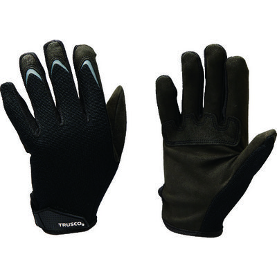 トラスコ中山 TRUSCO 合皮手袋 クラリーノ[[R上]]を使った人工皮革手袋 M TALGC-M 1双 116-1329（直送品）
