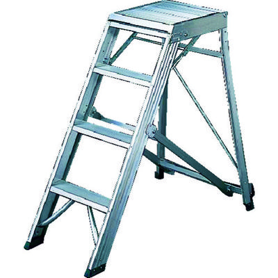 トラスコ中山 TRUSCO 折りたたみ式作業用踏み台 高さ1.20m TDAD-120 1台 115-7855（直送品）