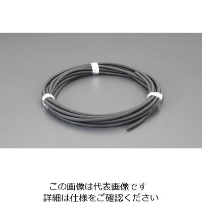 20日はP2倍】エスコ(ESCO) 0.75mx50m/2芯 ﾋﾞﾆｰﾙｷｬﾌﾞﾀｲﾔｹｰﾌﾞﾙ EA940AG-504C-