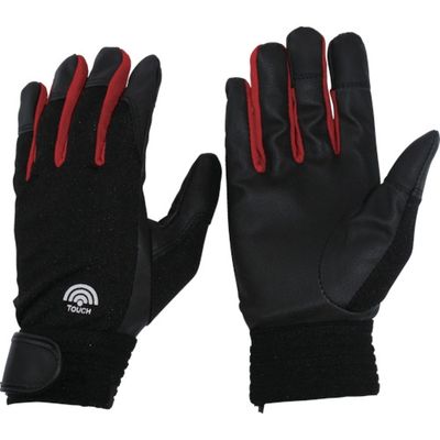 おたふく手袋 おたふく スマホ対応 PU合皮手袋 M SH-507-M 1双 824-5933（直送品）