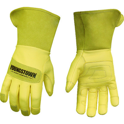 Youngstown Gloves YOUNGST 革手袋 レザーユーティリティー ワイドカフ S 11-3255-60-S 1双（直送品）