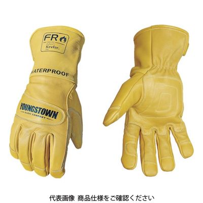 Youngstown Gloves YOUNGST 革手袋 FRウォータープルーフレザー ケブラー(R) M 11-3285-60-M 1双（直送品）