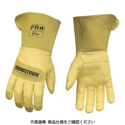 Youngstown Gloves YOUNGST 革手袋 FRレザー ケブラー(R) ワイドカフ L 12-3275-60-L 1双（直送品）