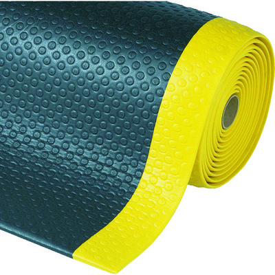 Checkers NOTRAX 疲労軽減マット バブルソフトレッド ブラック&イエロー 910X1500 417S0035BY 1枚（直送品）