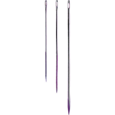 クロバー 革針 3本入 57-381 1セット 114-9935（直送品）