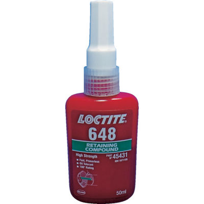 ヘンケルジャパン ロックタイト はめ合い固定剤 648 50ml 耐熱用 648-50 1本 114-4369（直送品）