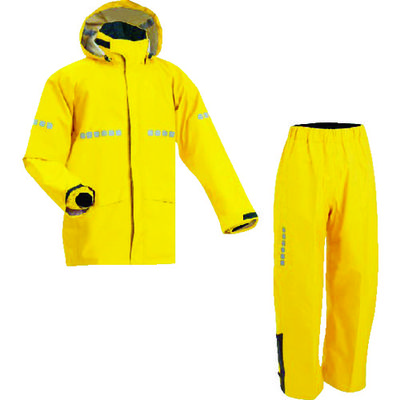 前垣 AP1000ワーキングレインスーツ イエロー Lサイズ AP1000 YE L 1着 114-7572（直送品）