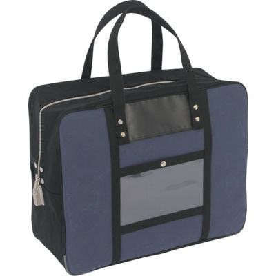 三栄産業 SANEI 帆布メール用ボストン(LL)SEDー1錠付 紺 BTLL-SED-03 1個 114-1865（直送品）