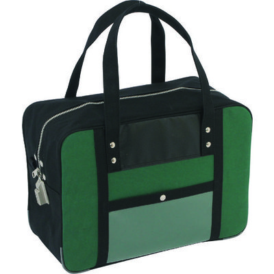三栄産業 SANEI 帆布メール用ボストン(M)SEDー1錠付 モスグリーン BTM-SED-07 1個 114-1883（直送品）