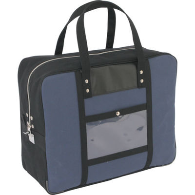 三栄産業 SANEI 帆布メール用ボストン(LL)馬蹄錠金具付 紺 BTLL-U-03 1個 114-3739（直送品）