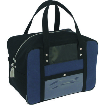 三栄産業 SANEI 帆布メール用ボストンMマチ広 SEDー1錠付 紺 BTMDE-SED-03 1個 114-1876（直送品）