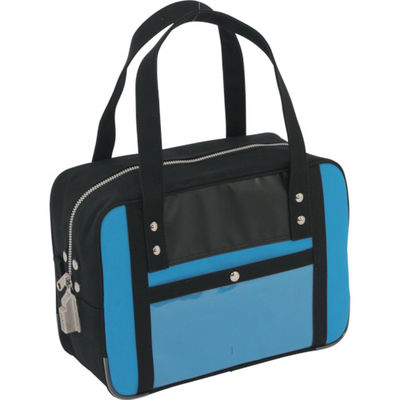 三栄産業 SANEI 帆布メール用ボストン(S)SEDー1錠付 ブルー BTS-SED-09 1個 114-1889（直送品）