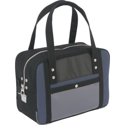 三栄産業 SANEI 帆布メール用ボストン(S)馬蹄錠金具付 紺 BTS-U-03 1個 114-3756（直送品）