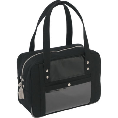 三栄産業 SANEI 帆布メール用ボストン(S)SEDー1錠付 黒 BTS-SED-01 1個 114-1885（直送品）