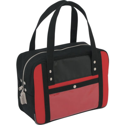 三栄産業 SANEI 帆布メール用ボストン(S)SEDー1錠付 赤 BTS-SED-02 1個 114-1886（直送品）