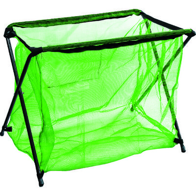 トラスコ中山 TRUSCO 折りたたみ式・ネット交換可能ゴミ置き場 グリーン TGMN-GN 1台 114-7975（直送品）
